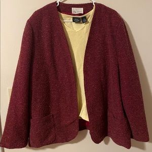 Blazer and tee shirt sz 1x